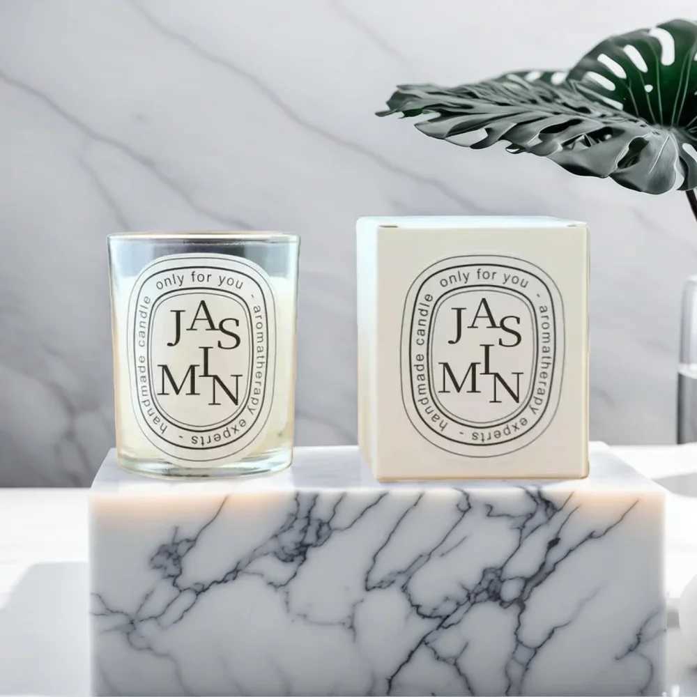 For Premium Niche Romantic Gifts Transparent Jars Candles Wedding Guests Lights H260326