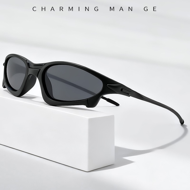 Men Polarized Sunglasses Cycling Outdoor Sports Sun Glasses Fishing Running Shades Driving lightweight hiking Summer Beach y2k futuristic CB Fashion A
