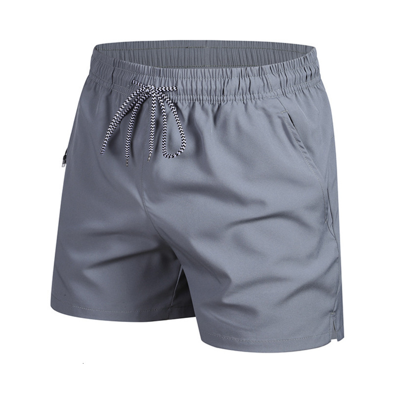 2026 cross-border European size sports men's thin three-quarter beach running training basketball shorts, factory supply