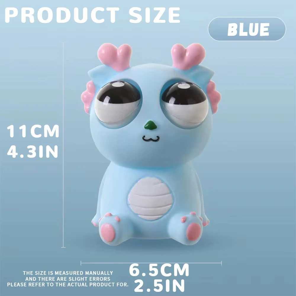 Creative Explosive Eye Dragon Dinosaur Decompression Toy Squeezing Joy Squeezing Staring Eye Funny Release H260326