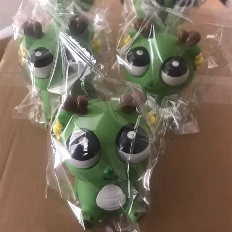 Stretchable Eye Dragon Ornaments Hand Squeezer Sensory Stress Relief Soft Silicone Special Animal Collectible Desk Decor Item H260326