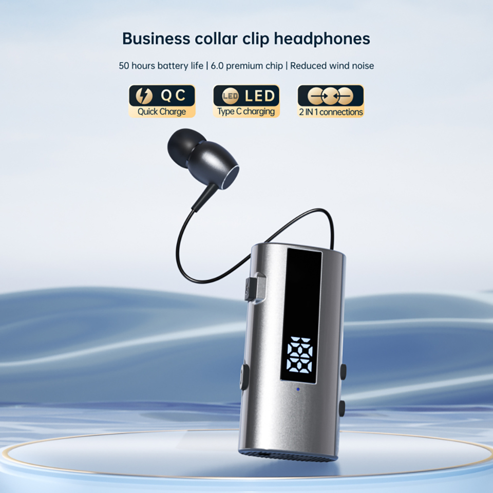 K92 TWS Wireless Earphones Bluetooth V6 HiFi Stereo Sport Earbuds Dual LED Power Display ENC Noise Cancelling Headset Compatible with iPhone17 16Pro M