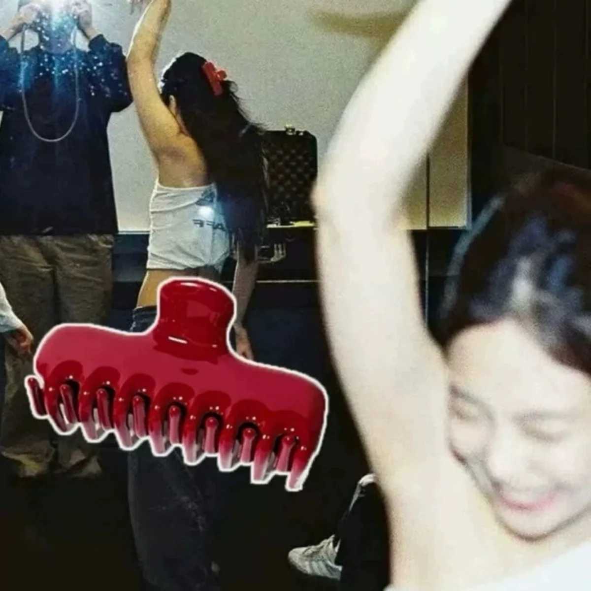 NEW 95CM Large Tortoiseshell Color Acetate Hair Claw French Retro Claw Clips Crab Hair Clips for Women Girls Hair Accessories H260326