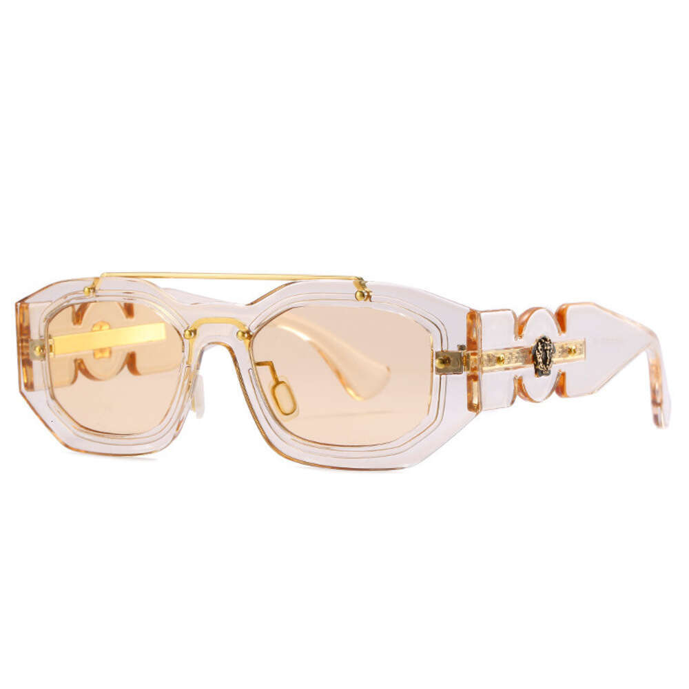 New Fashion European And American Trend Square Frame Modern Lens Sunglasses Wholesale Chunjinqiuli