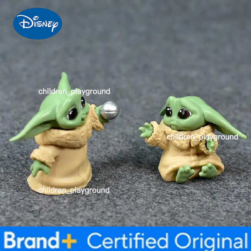 Disney 5pcs/set 4-7cm Baby Yoda Grogu Mandalorian Action Figure Toys Yoda Baby Action Toys Star Wars Figuras Hot Xmas Gifts L260616