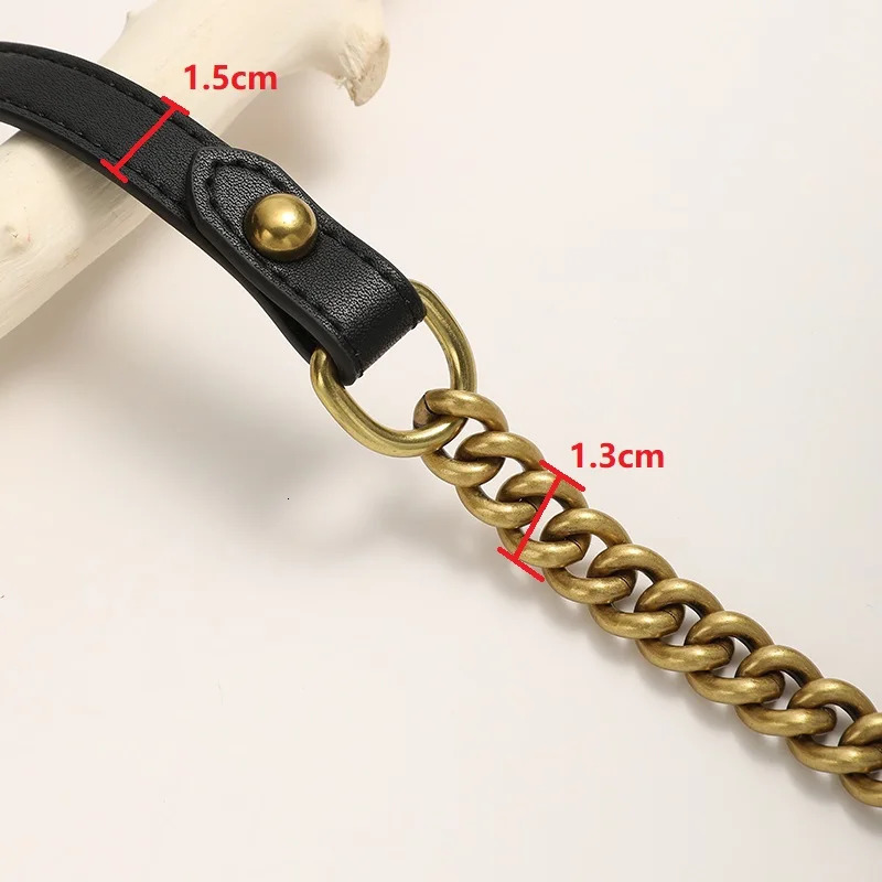 Chains Strap Handbag Handles Shoulder Straps Vintage Gold Bag Chain Strap Replacement Leather Bag Accessories 260326