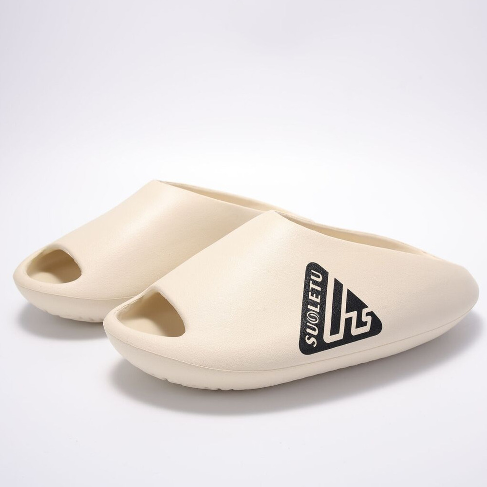 Women's Slides Couple Ultra Light Trendy Thick Bottom Cloud Slippers Summer Outdoor Sandals Fashion Gifts Non Slip Solid Slide Outdoor Recreation - view 6