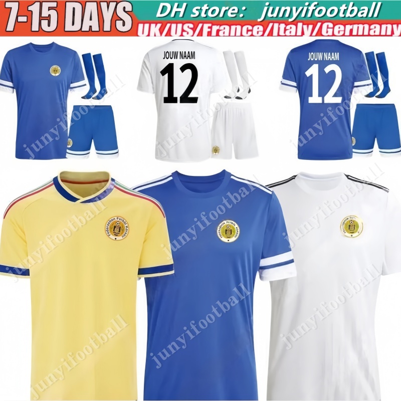 Curacao Football Shirt 2026 2027 Curacao World Cup Soccer Jerseys Home Away Fans Mens Kids Football Jersey Shirt Kits BACUNA CHONG
