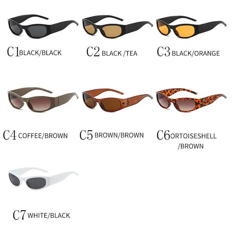 Small Frame Y2K Sunglasses Men Ins Personality Brand Designer Square Sun Glasses Women Futuristic Style Cycling Eyewear Christma D260326