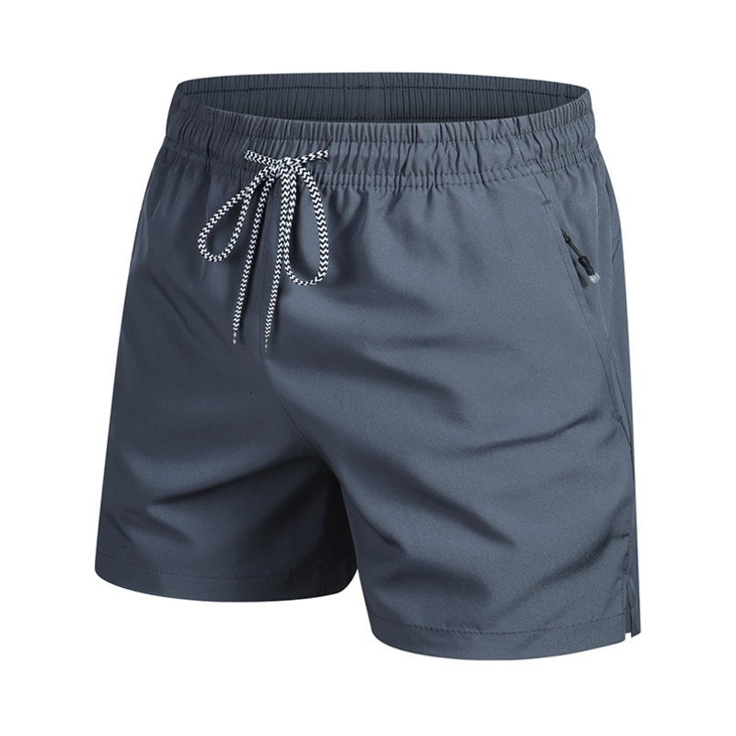 2026 cross-border European size sports men's thin three-quarter beach running training basketball shorts, factory supply