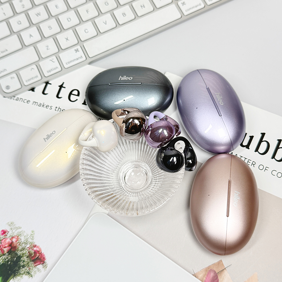 Hi86 V6.0 Wireless Earbuds Ear Clip Headphones RTL8753EFE ENC Noise Canceling Sports Earphones for iPhone 17 16 15 Pro Max Samsung