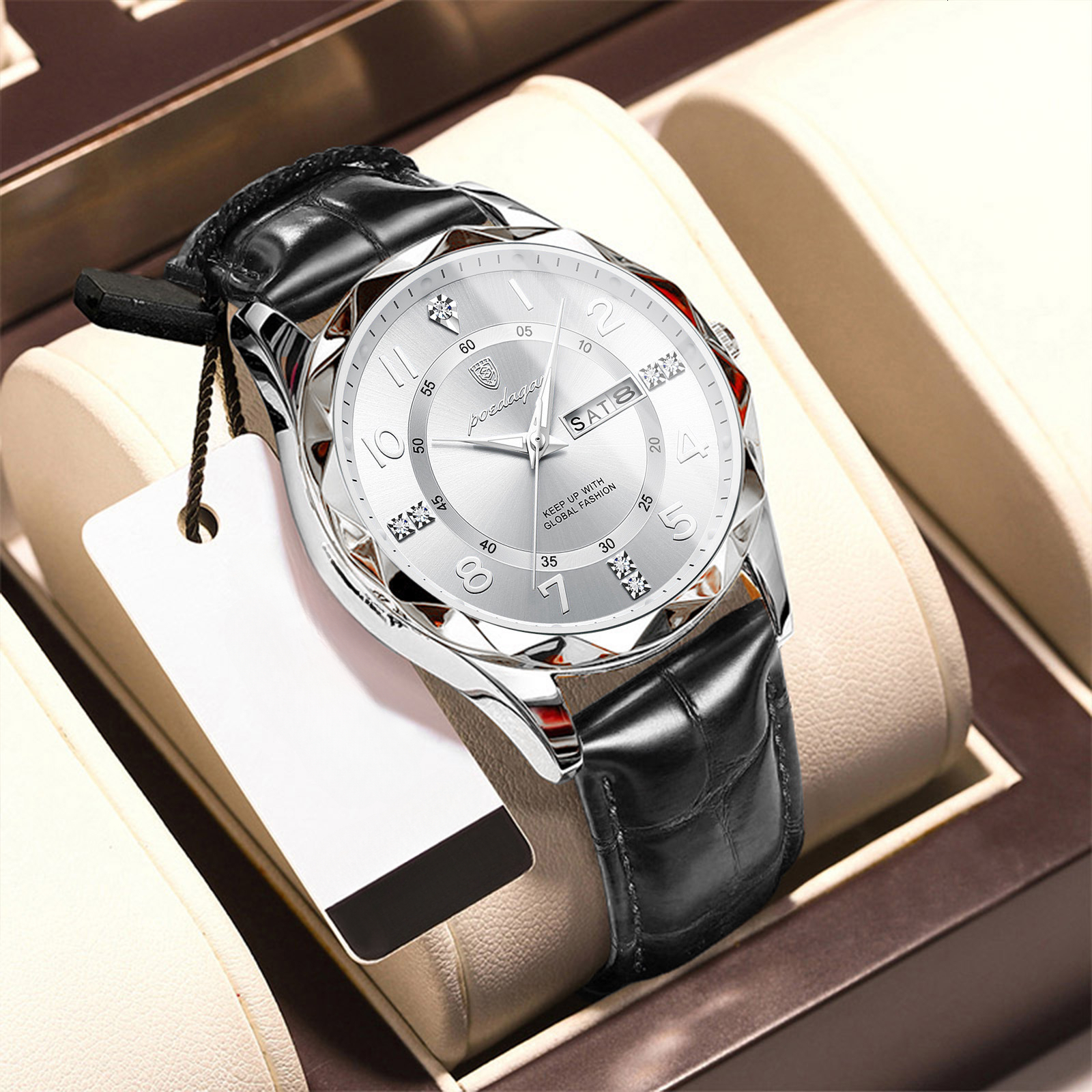 Swiss New Style Men's Watch Water-resistant Luminous Quartz Watch Designer Watch Business Watch Outdoor Sports Watch Luxurious Combination