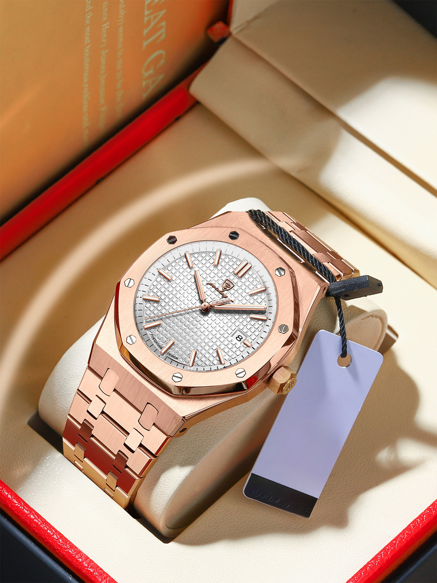 Swiss Brand Luxury Men's Watch New Waterproof Luminous Luxury Wristwatch Live Export Hot Item Dropshipping