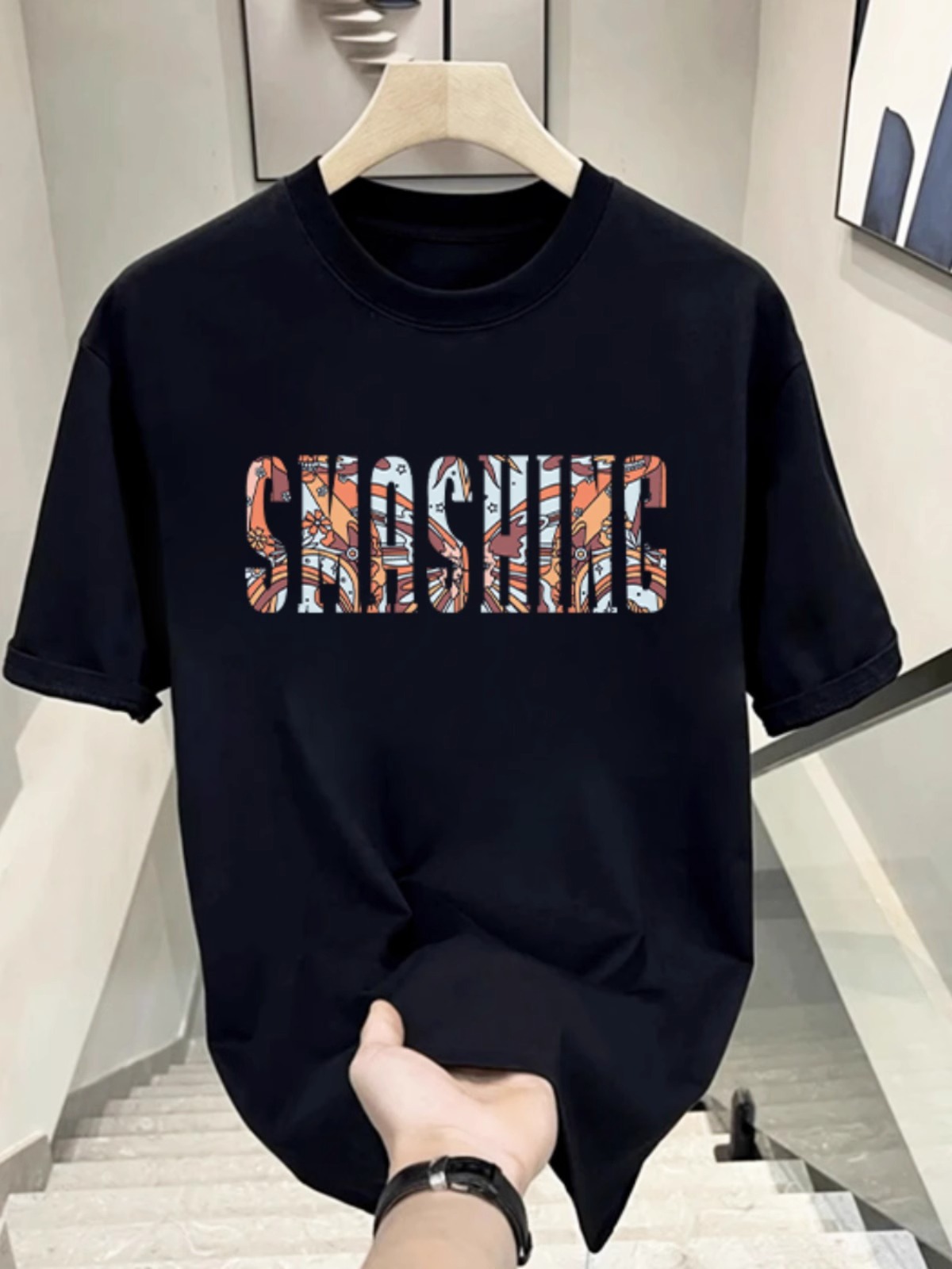 2026 Summer New Arrivals Men's Premium Heavyweight Cotton T-Shirts | Niche Graphic Design Streetwear Tops