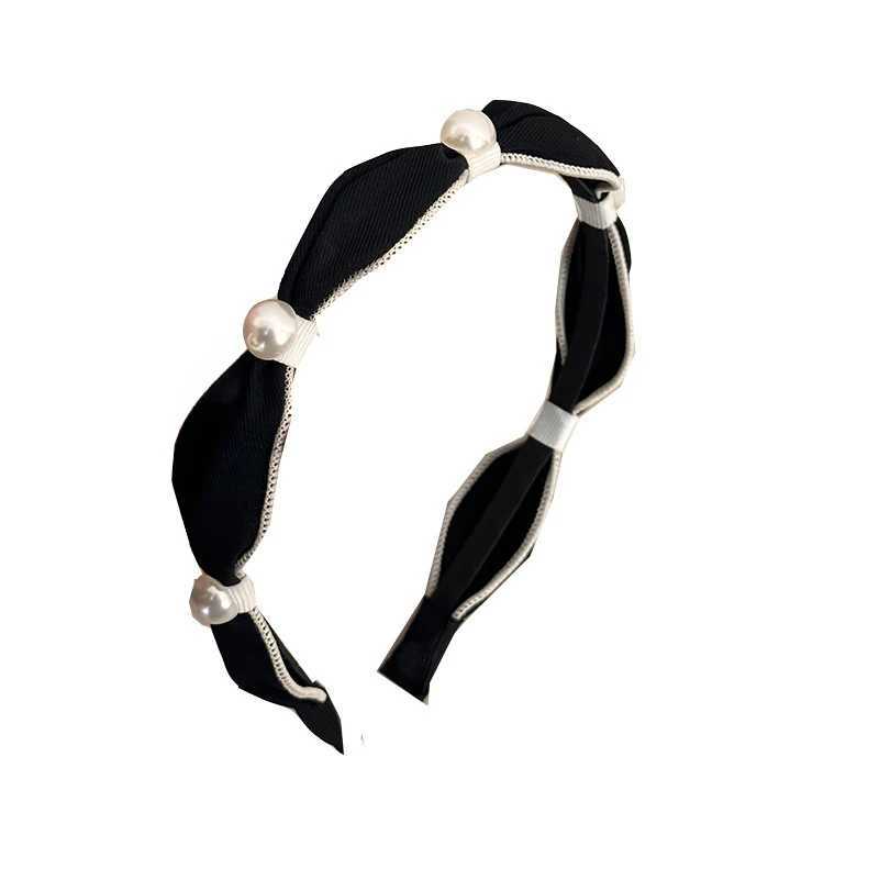 Headbands for women girl hair bands accessories korean adults sweets kpop Gift new 2024 popular fairy pearl Designer fascinator D260326