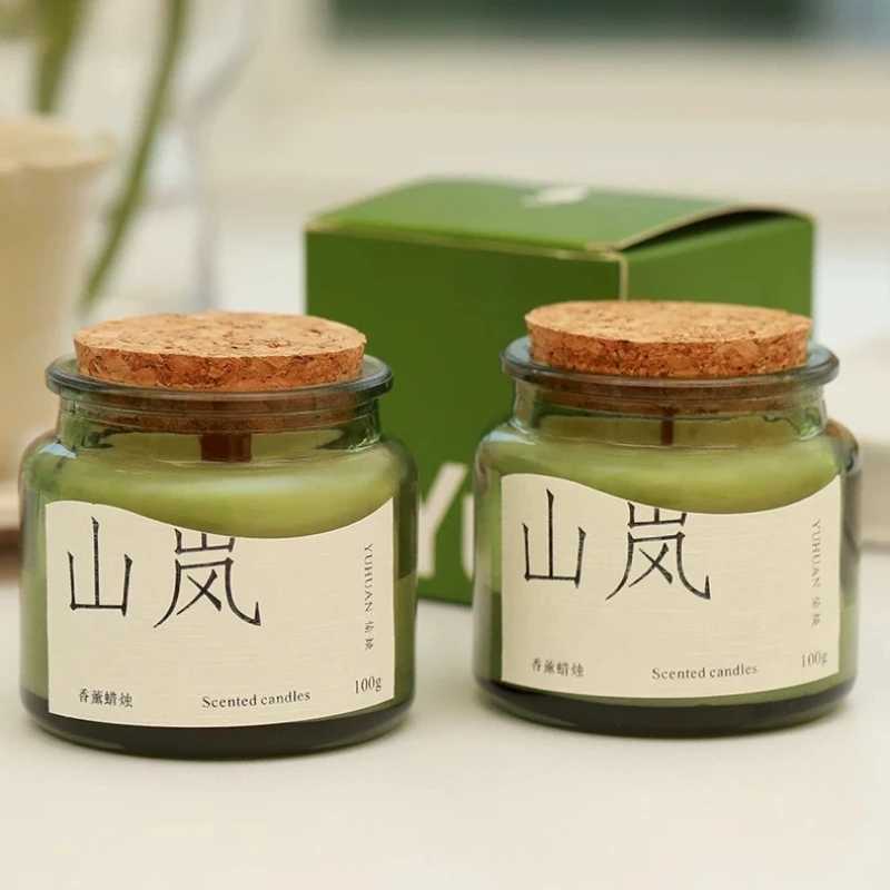 Aromatherapy Candles Indoor Bedroom Fragrance Home Long Lasting Light Fragrance Helps Sleep Purifying Air Birthday Gift H260326