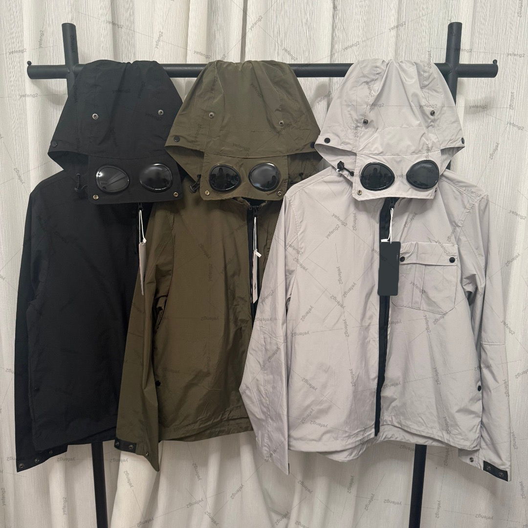 Mens designer jacket puffer jacket company fashion functional windbreaker jacket zipper hoodie jacket