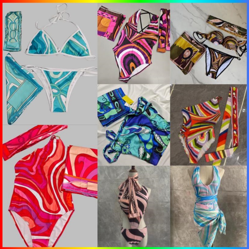 Puccily Swimsuits Designer Bikini Swimwear swimsuit pucciswimsuit Womens set Bikini Set Luxury Beach Sets puccily dress Woman dress Bikinis