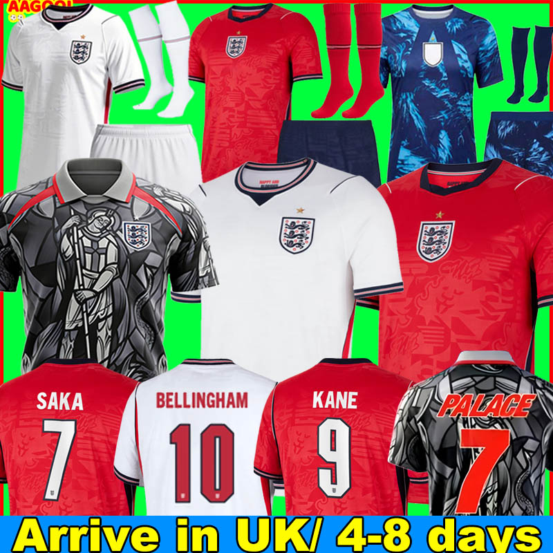 England football shirt kit 26 27 World Cup 2026 Soccer Jersey Palace KANE BELLINGHAM RASHFORD SAKA PALMER RICE FODEN kids Women Goalkeeper football uniforms TOP