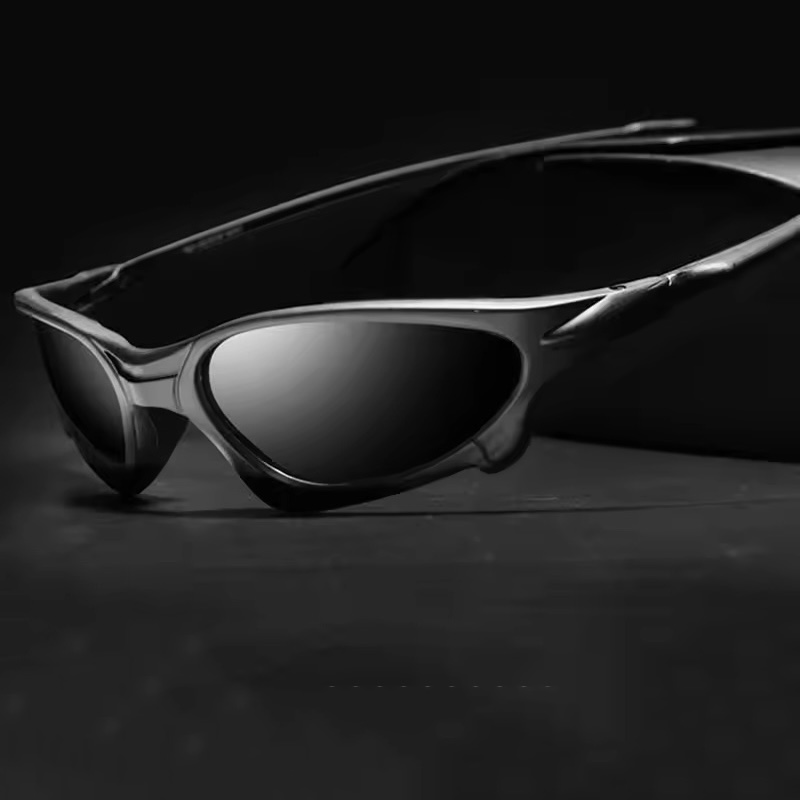 Men Polarized Sunglasses Cycling Outdoor Sports Sun Glasses Fishing Running Shades Driving lightweight hiking Summer Beach y2k futuristic CB Fashion A