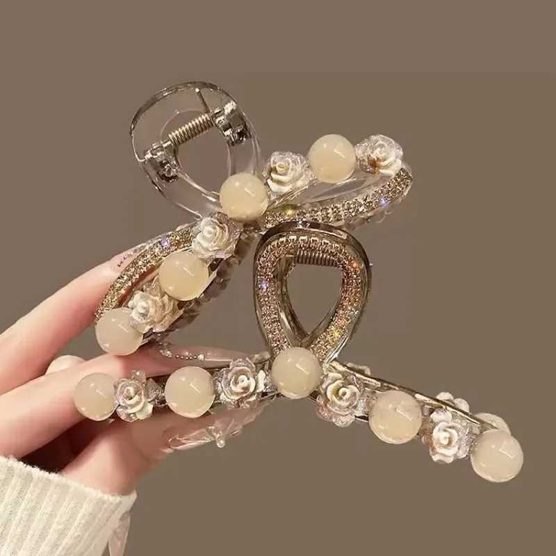 Exquisite And Versatile Flower Clip Fashionable Hair Accessories For Women H260326