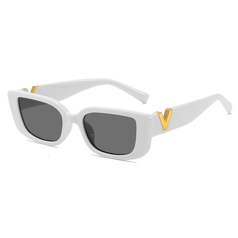 Luxury Brand Designer Sunglasses European And American Style Sunglasses UV Protection Strong Light Internet Celebrity Women's Glasses High-End Su