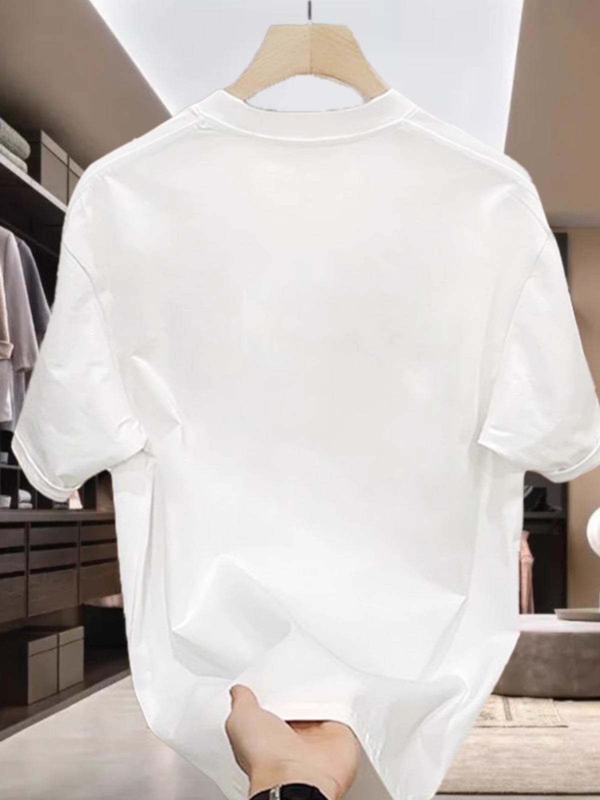 Men's Summer Heavyweight Cotton T-Shirts | Streetwear Creative Cartoon Graphic Comfortable Versatile Crew Neck Tops