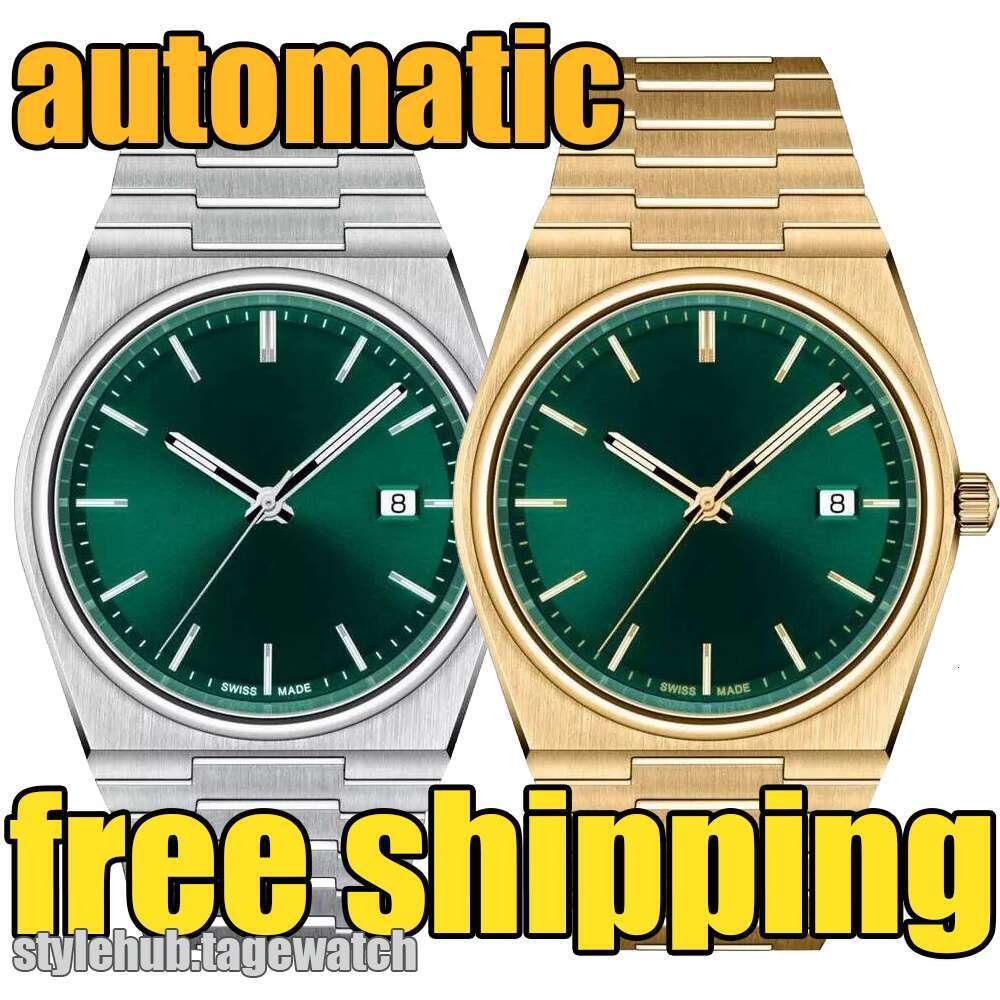 Top Men's/Women's Watch Three Pin Fully Automatic Mechanical Watch 41/35mm/Steel Strap Fashion Designer Tissotyly PRX Quartz Chronograph Watch Luxury Watch cb22