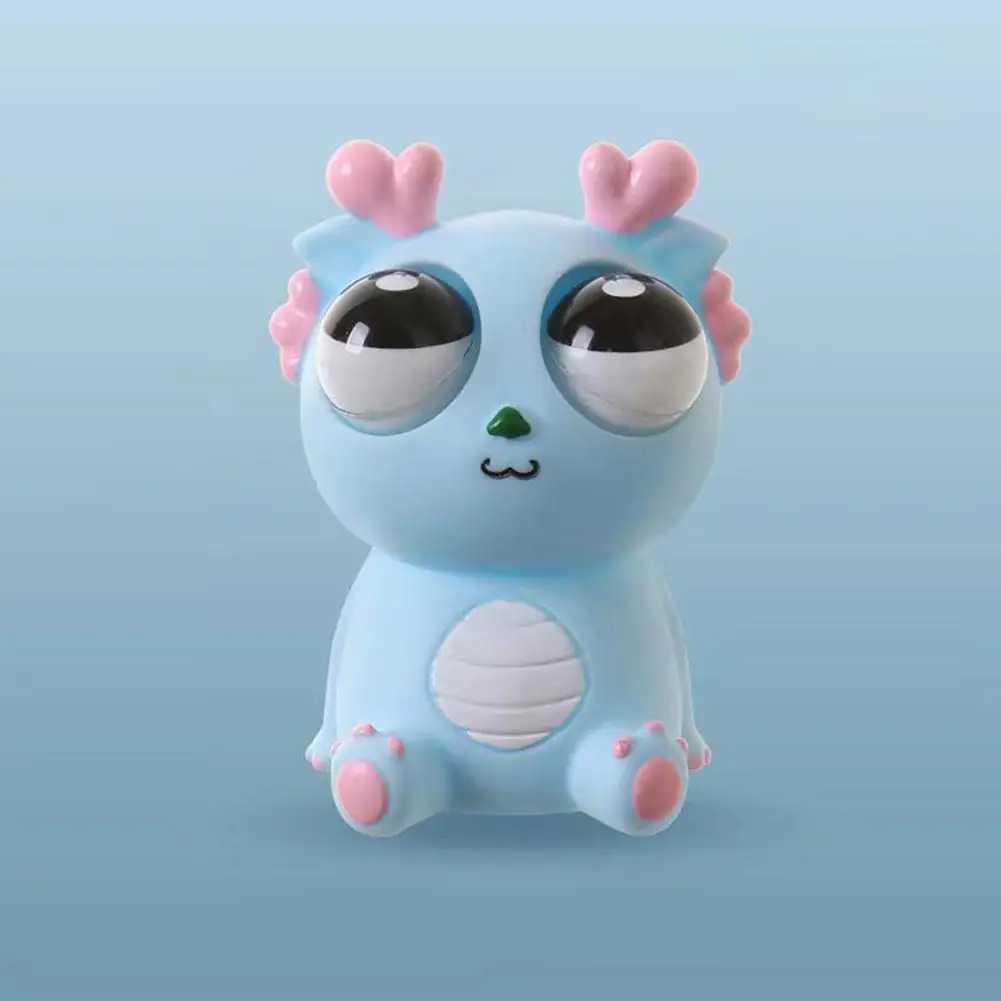 Creative Explosive Eye Dragon Dinosaur Decompression Squeezing Joy Squeezing Staring Eye Funny Release Animal Sensory Ornament H260326