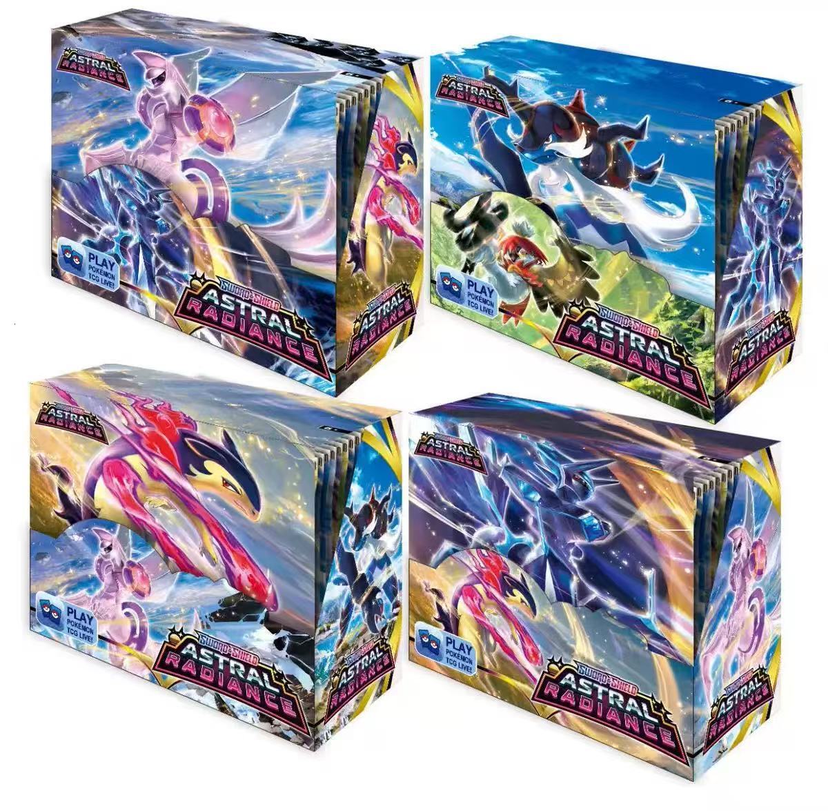 Cards Pokemon Blind Box Silver Tempest Astral Radiance Lost Drigin 360pc/1box