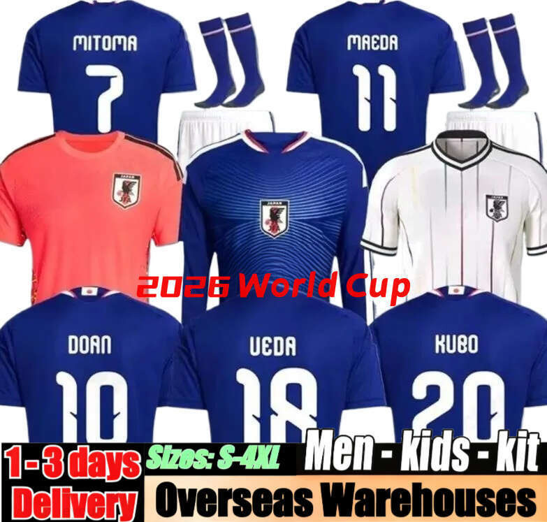 Japan Jersey 2026 World Cup Soccer Jerseys Classic Cartoon Tracksuit MINAMINO TOMIYASU TSUBASA More - Breathable Football Shirt 26 27 For Fans Player 