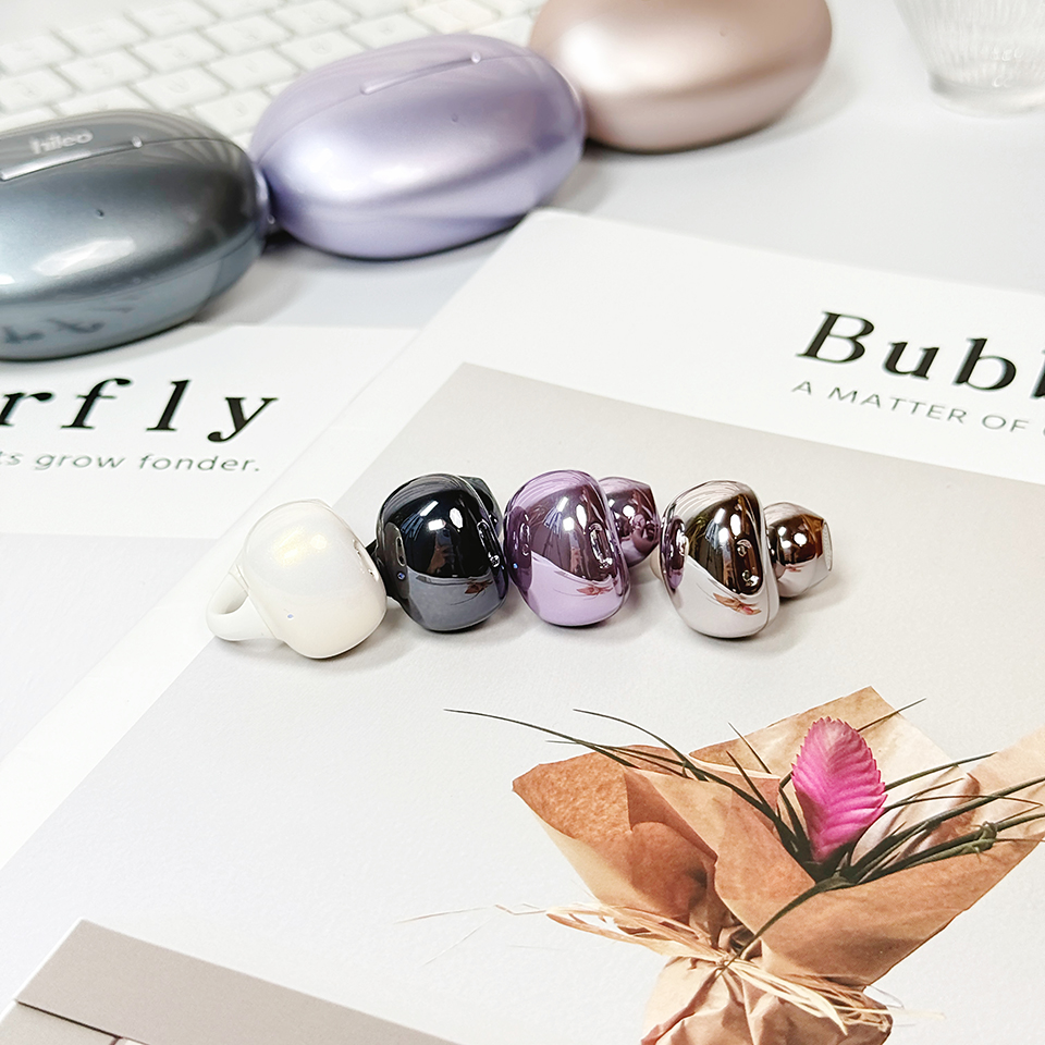 Hi86 V6.0 Wireless Earbuds Ear Clip Headphones RTL8753EFE ENC Noise Canceling Sports Earphones for iPhone 17 16 15 Pro Max Samsung