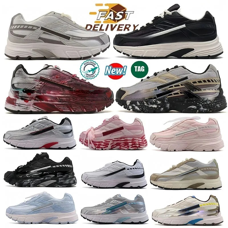 Designer Trainers Top Initiator Men Women Running Shoes Breathable running shoes Outdoor Sneakers Silver Ice Blue Cool Sail Game Black Volt Light Bone Size 36-45