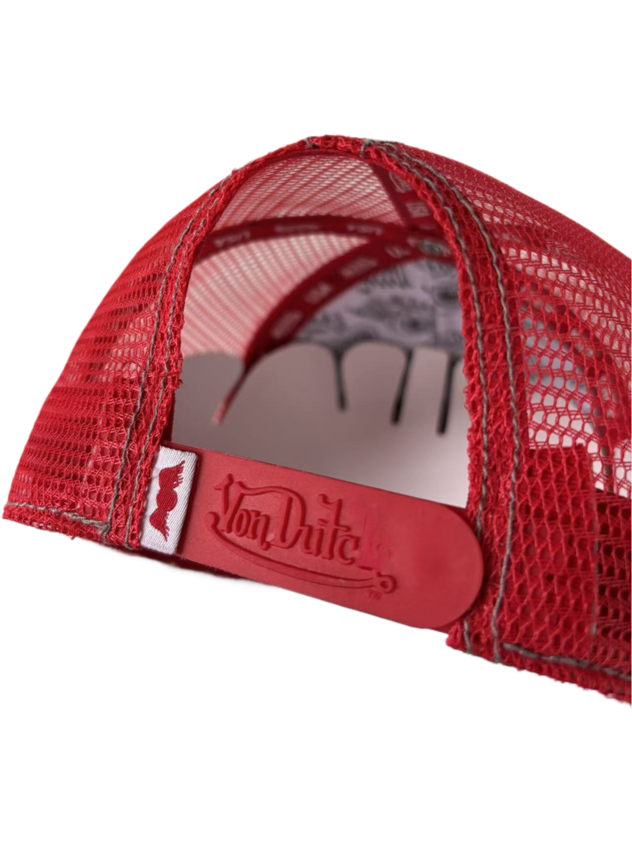 Structured mesh baseball cap for male and female truck drivers, embroidered adjustable classic duckbill cap