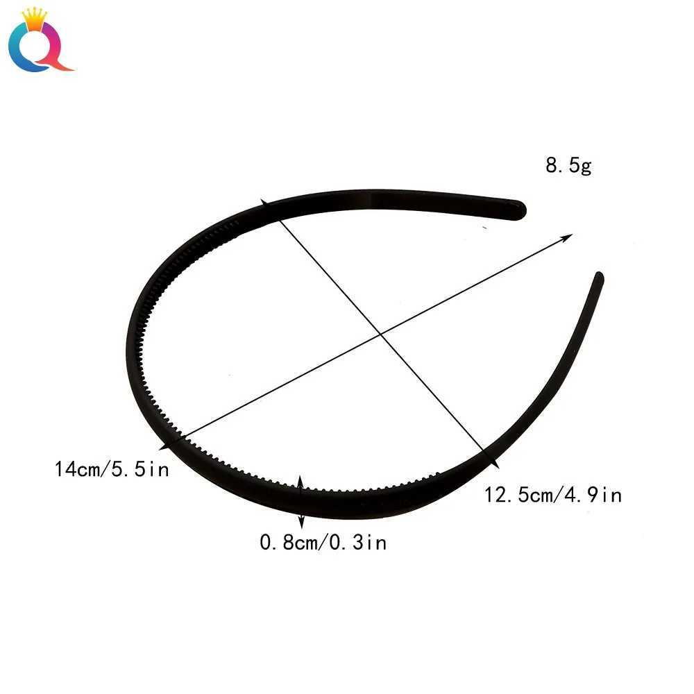 Plastic Frosted Non-slip Face Wash Hairbands Headband Women Girls Hair Head Hoop Bands Scrunchie Accessories Headdress Ornaments D260326