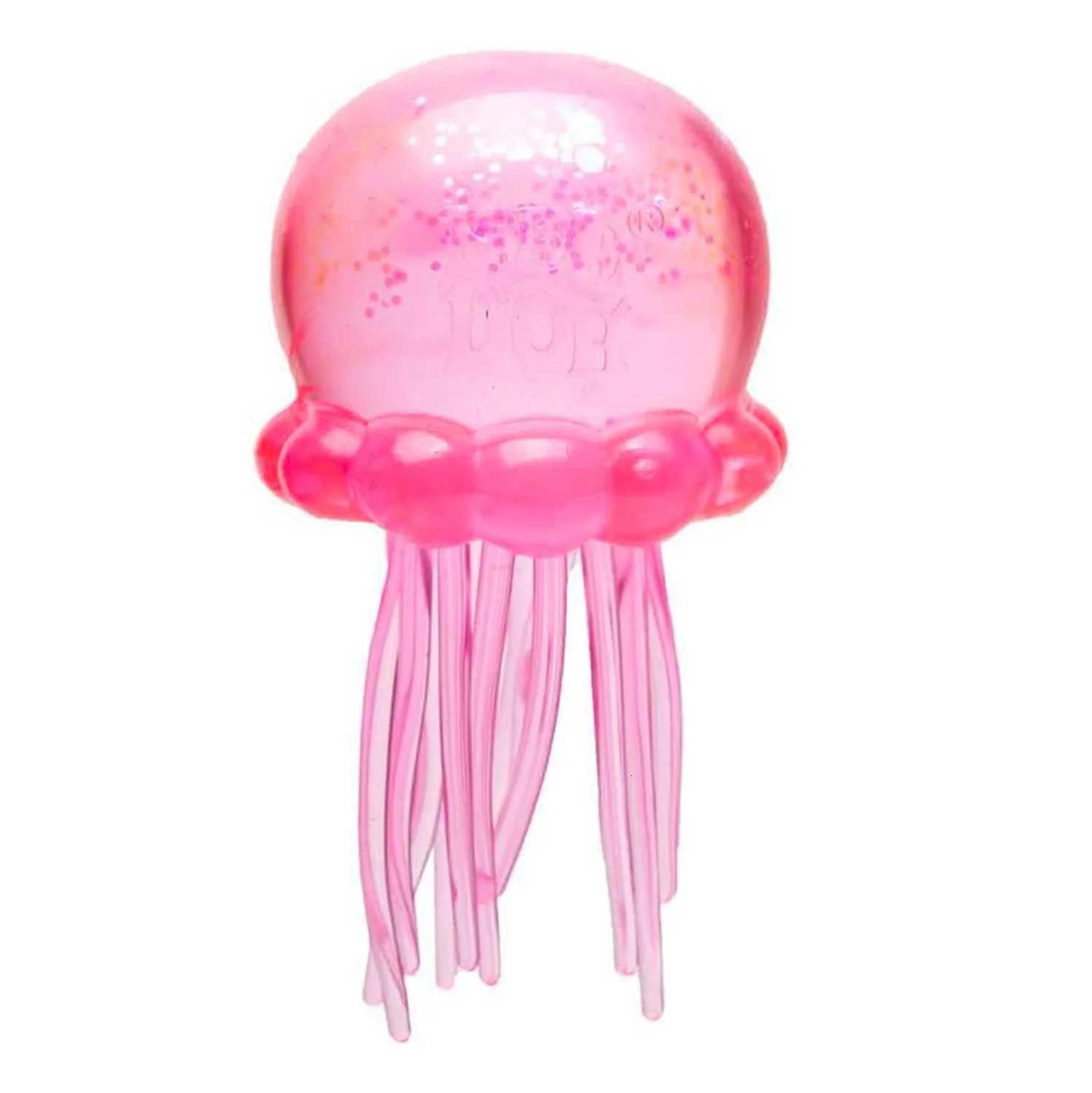 New Jellyfish Squish Beach Water Play Octopus Toy Outdoor Squeeze Toy Simulated Octopus Stress Balls Relief Fidget Toy for Kids Z260326