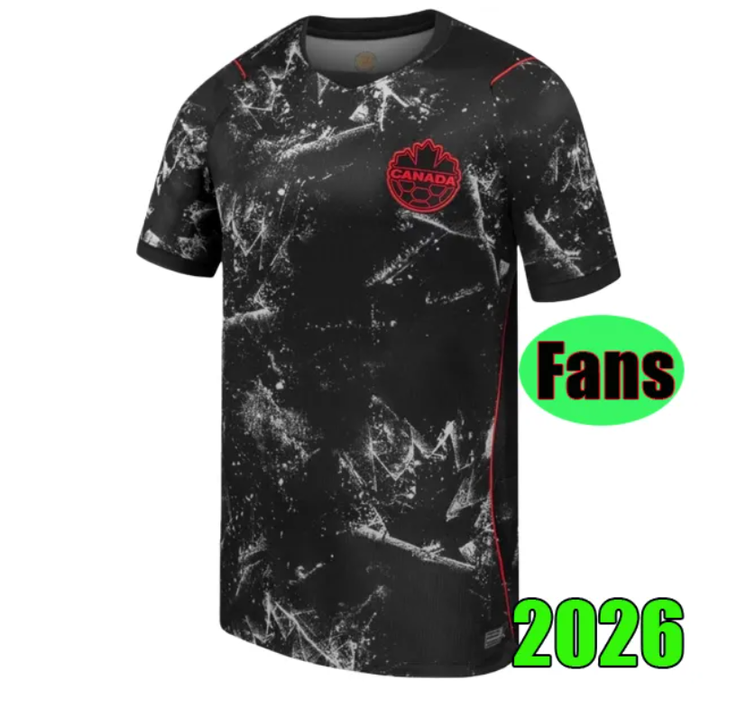 2026 Canada National Team Soccer Jersey Men Women Kids Kit DAVIES J.DAVID LARIN UGBO CAVALLINI MILLAR EUSTAQUIO FRASER Home Football Shirt