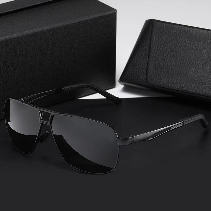 Luxury Brand Designer Sunglasses Day And Night Dual-Use Color-Changing Sunglasses For Men Driving Men's Sunglasses Trendy Driver Driving Glasses 