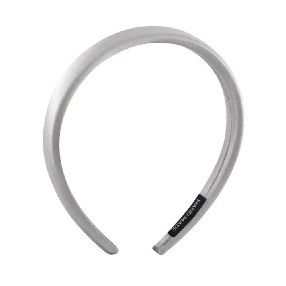 Temperament Thin Silk Satin Headband Cloth Hairband Sponge Hair Band Hair Clip Korean Style Headwear Girl/Women D260326