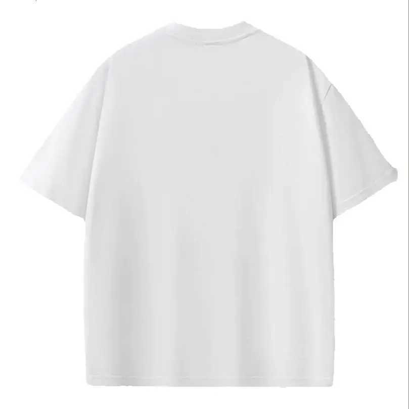 260g Heavy Embroidery Carp T-Shirt Men Summer Cotton Breathable Casual Tops Male Plus Size Short Sleeve Tee C260326