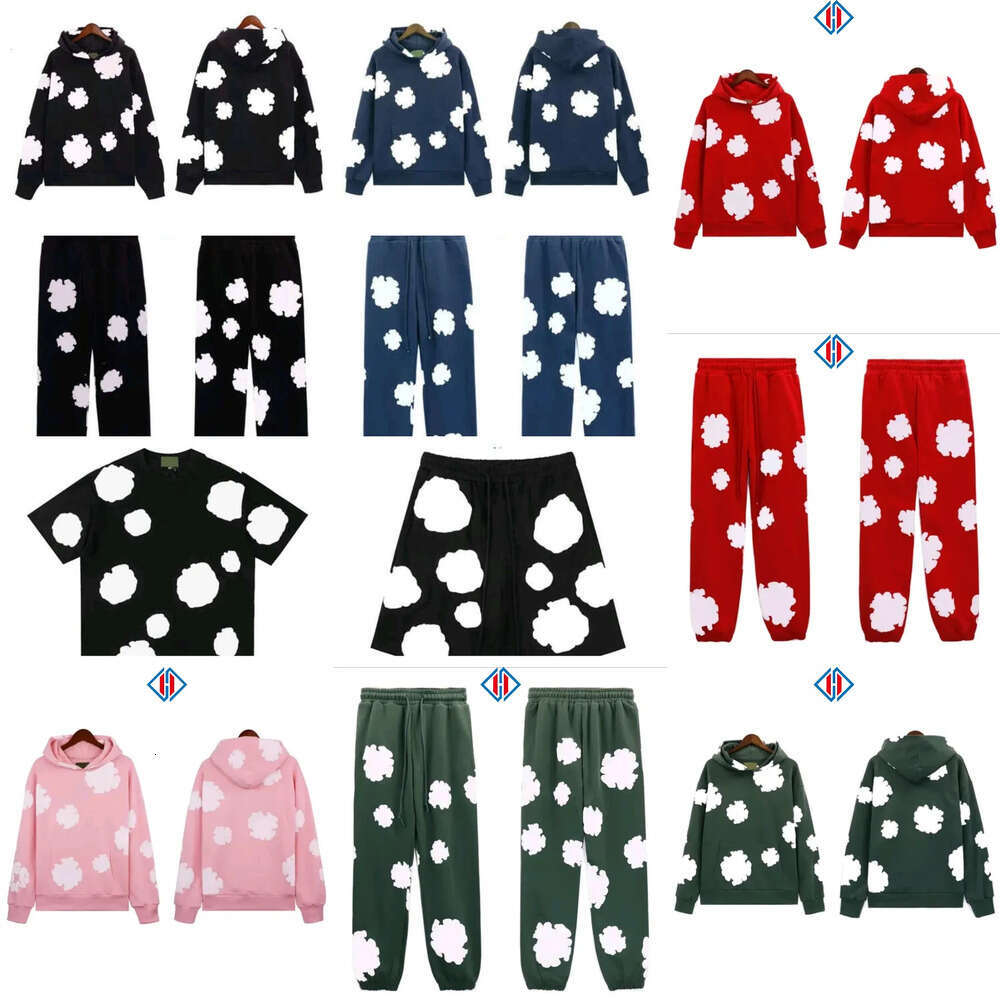 Designer Hoodie Men's Tracksuits the Hoodies Cotton Wreath Pullover Kapok Clothing Long Sleve Streetwear Multiple sport-casual sizes available.