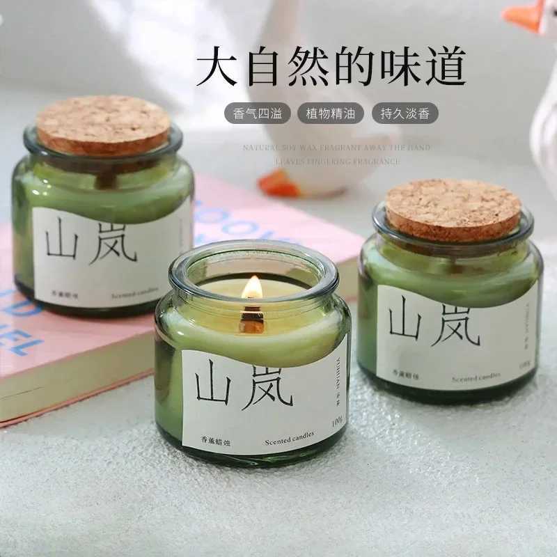 Aromatherapy Candles Indoor Bedroom Fragrance Home Long Lasting Light Fragrance Helps Sleep Purifying Air Birthday Gift H260326