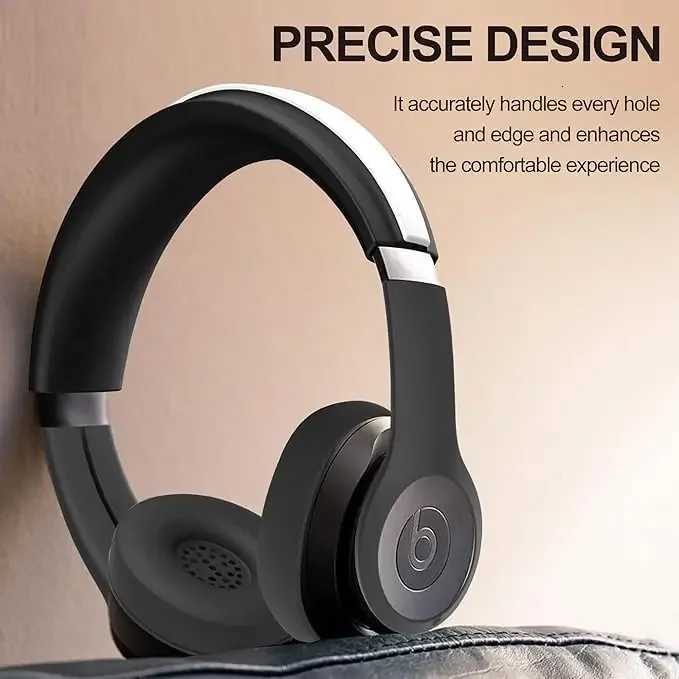 3 in 1 Solo 3/4 Silicone Case Cover SetAnti-Scratch Ear Pad Cover/Shell Cover/Headband Cover for Beats Solo 3/4 HeadphoneT260306