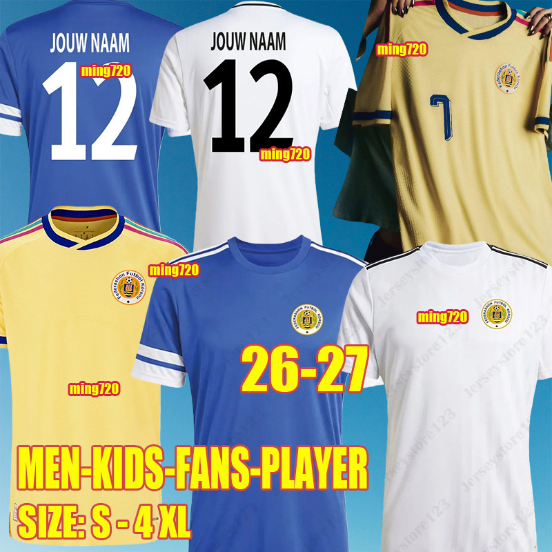 2026 Curacao Soccer Jerseys 26 27 Tahith Chong Sontje Hansen Juninho Bacuna Armando Obispo Home Men Kids Football Jersey Shirt Kit