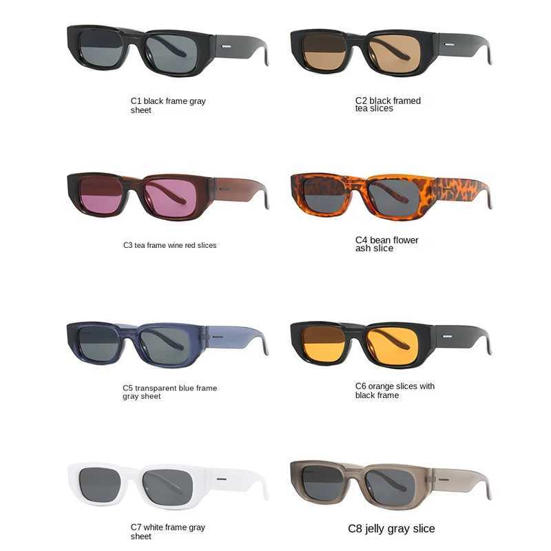 Small Frame Square Sunglasses Women Men Classic Fashion Shades Driving Travel Sun Glasses Lady Man UV400 Protective Glasses D260326