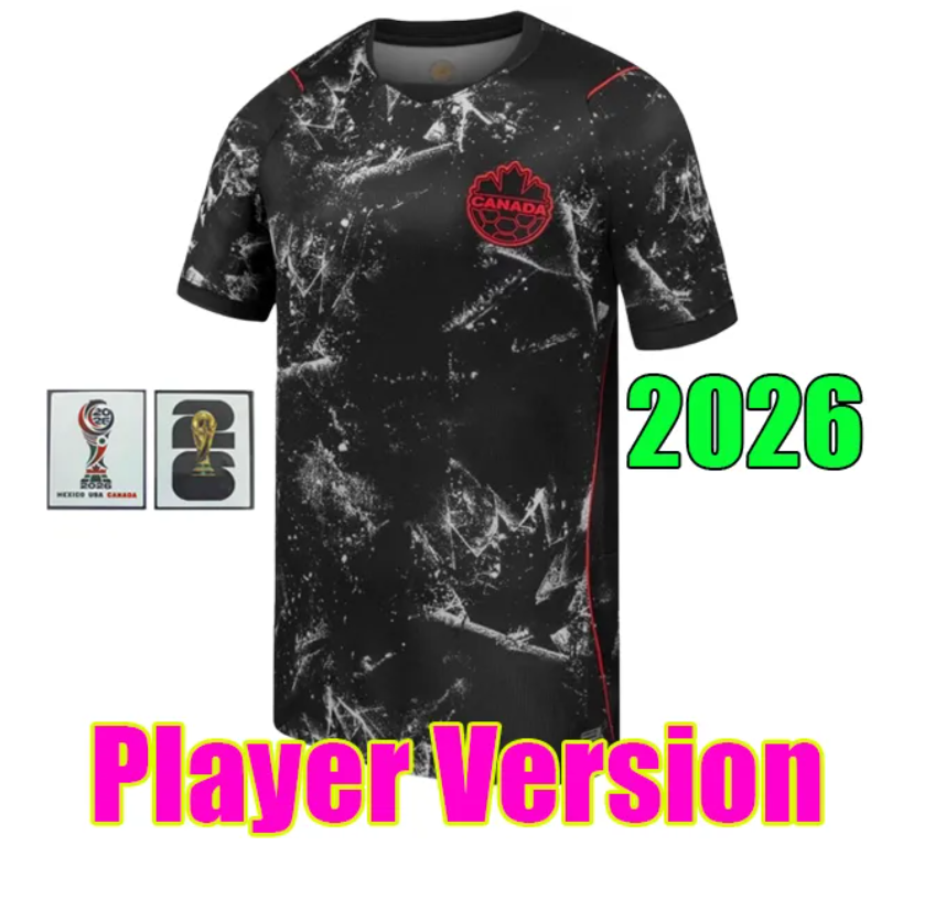 2026 Canada National Team Soccer Jersey Men Women Kids Kit DAVIES J.DAVID LARIN UGBO CAVALLINI MILLAR EUSTAQUIO FRASER Home Football Shirt