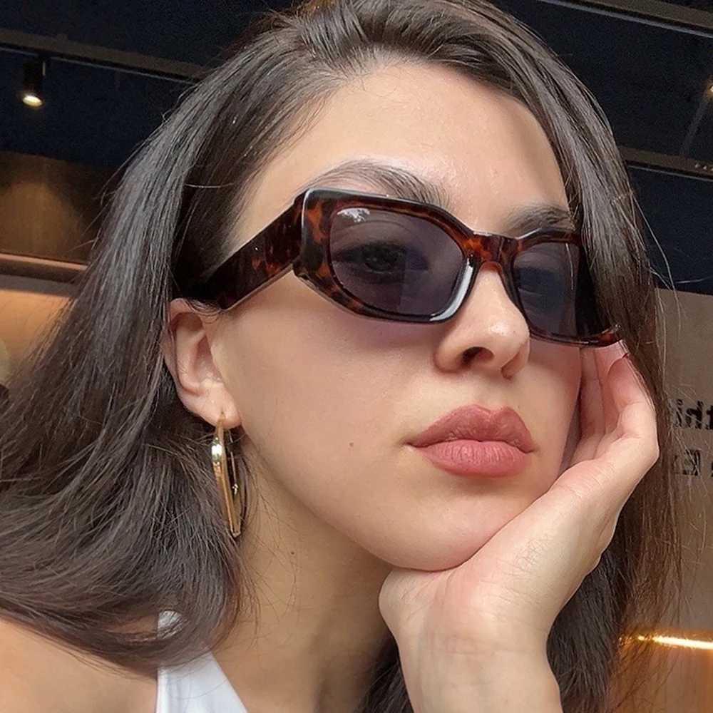 Ruiao 2026 new black classic retro designer branded concave irregular thick frame men women fashion sunglasses D260326