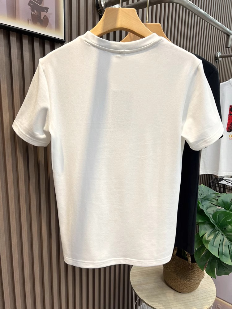 2026 Summer New Arrivals Men's T-Shirts | 3D Letter Graphic Crew Neck Slim-Fit Minimalist Versatile Oversized Short Sleeve Base Layer Tees