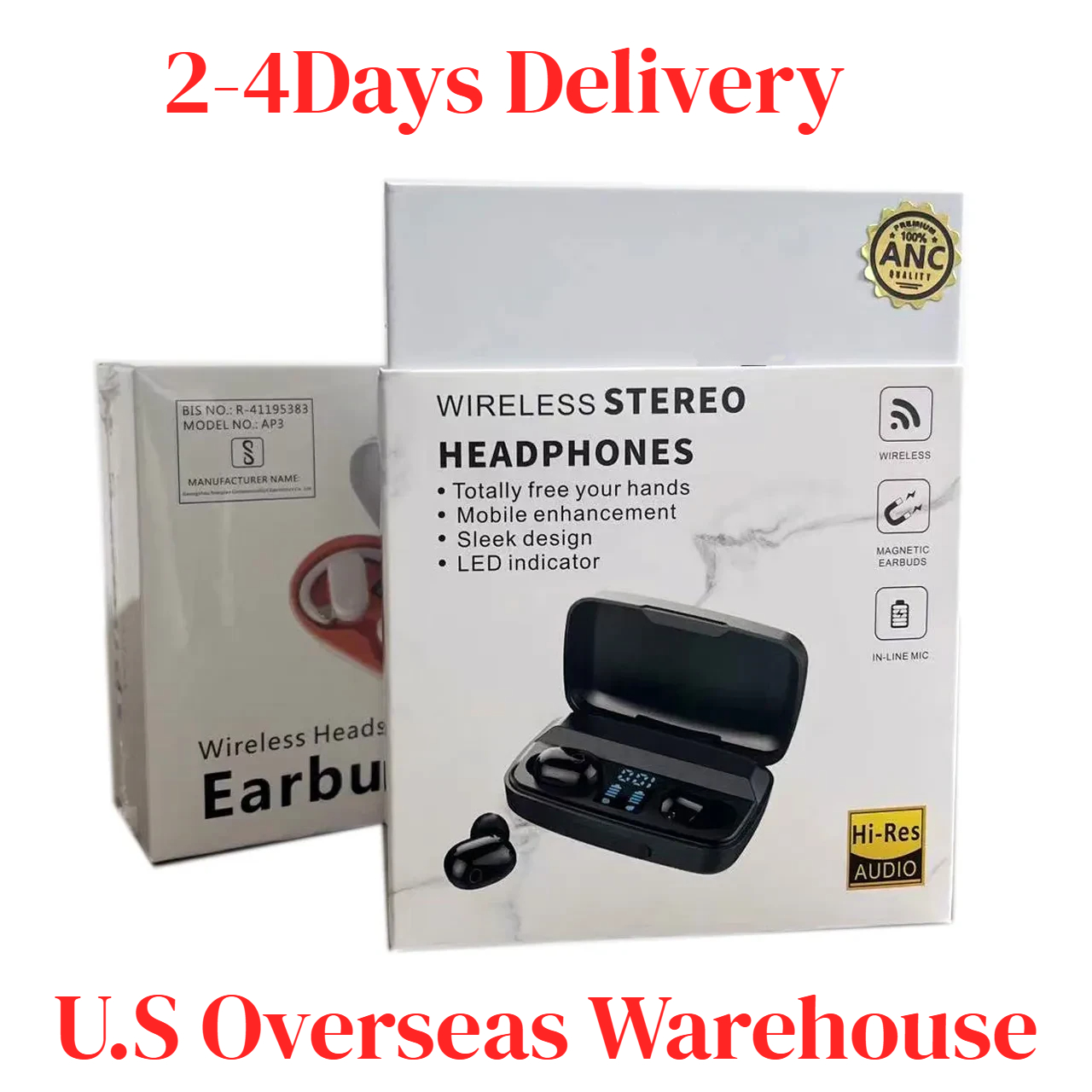 2025 tws earbuds Pods Pro 3 pod 4th Gen With ANC earbuds Pro 2 anc USB C earphones wireless Bluetooth Headset USB-C charging port For Xiaomi huawei iphone