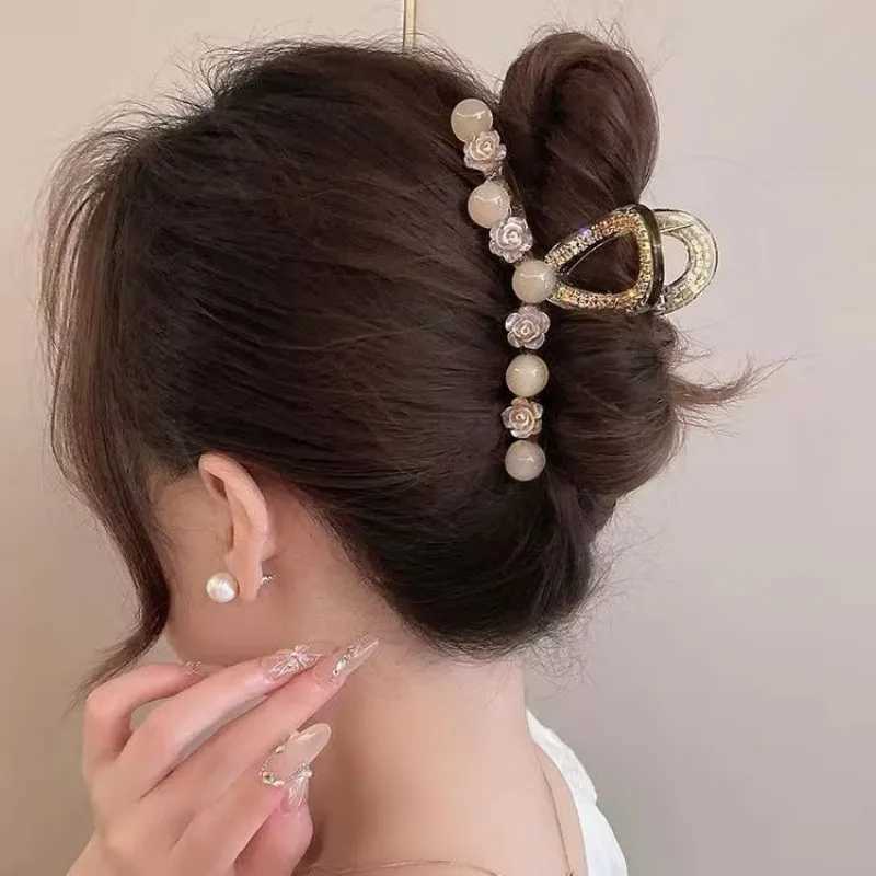 Exquisite And Versatile Flower Clip Fashionable Hair Accessories For Women H260326